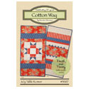 Fresh & Fancy July Table Runner