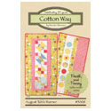 Fresh & Fancy August Table Runner