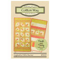 Fresh & Fancy September Table Runner