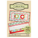 Fresh & Fancy December Table Runner