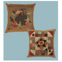 Folk Art Pillows Fall and Winter